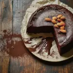 Chocolate, Almond and Coffee Cake