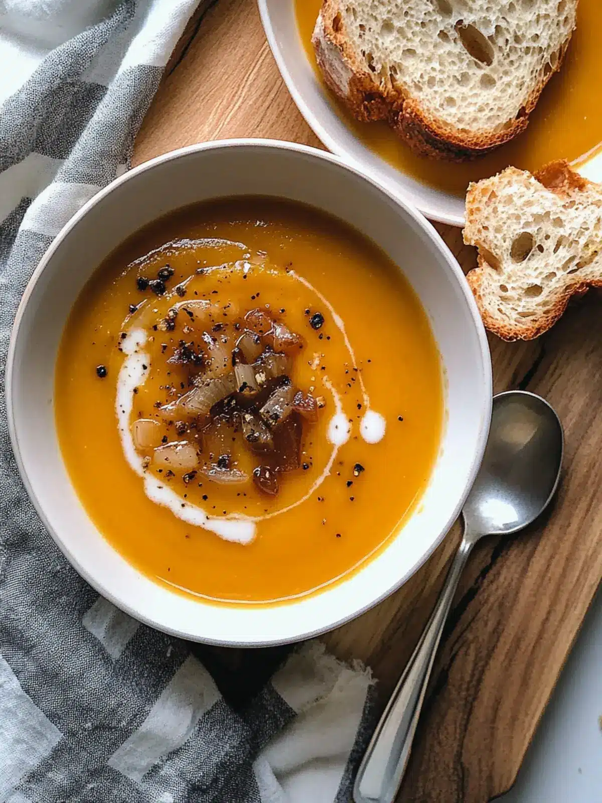 Creamy Caramelized Onion Butternut Squash Soup for Cozy Evenings 5 Caramelized Onion Butternut Squash Soup