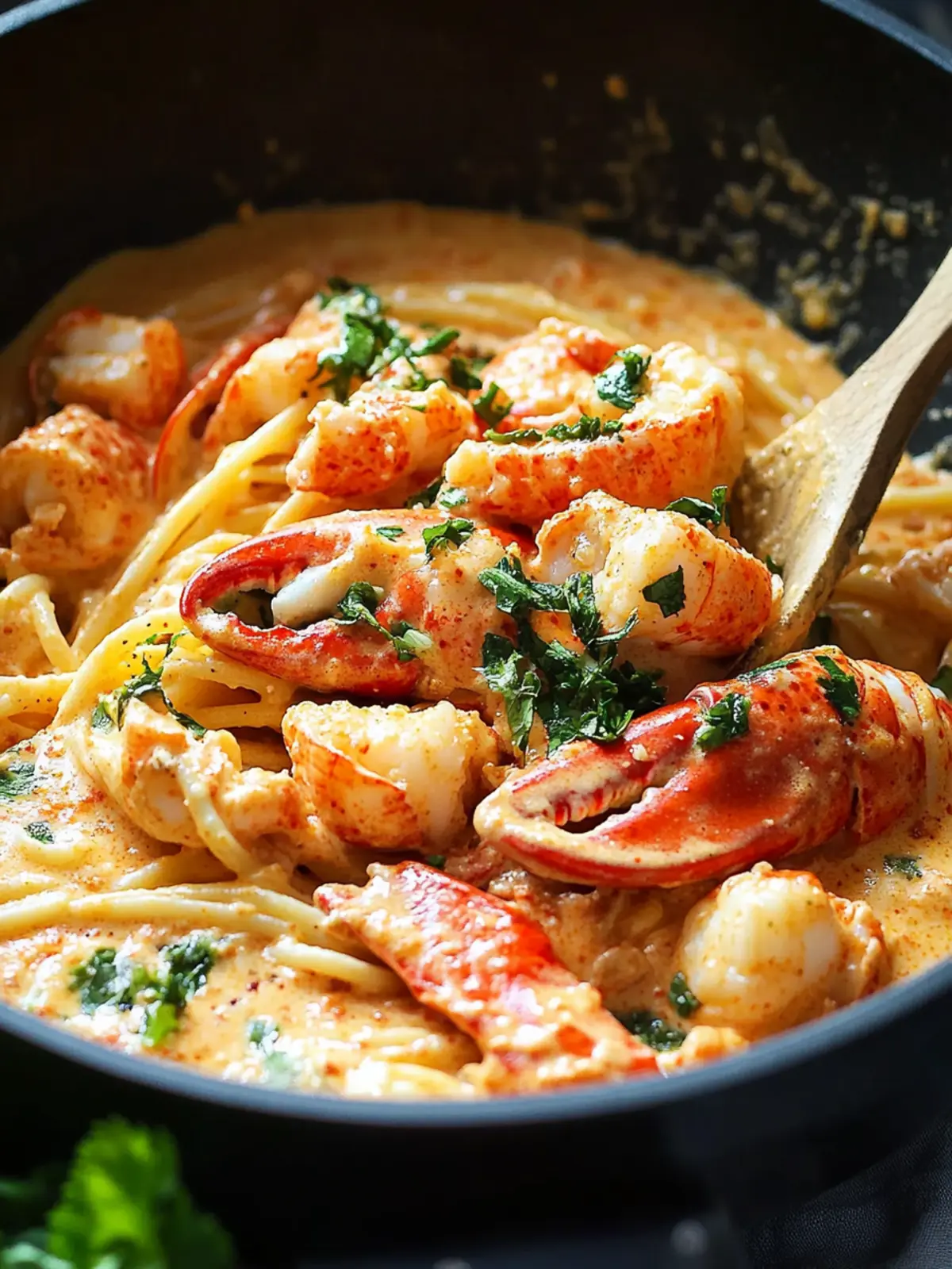 Creamy Spicy Lobster Pasta That'll WOW Your Taste Buds 2 Creamy Spicy Lobster Pasta