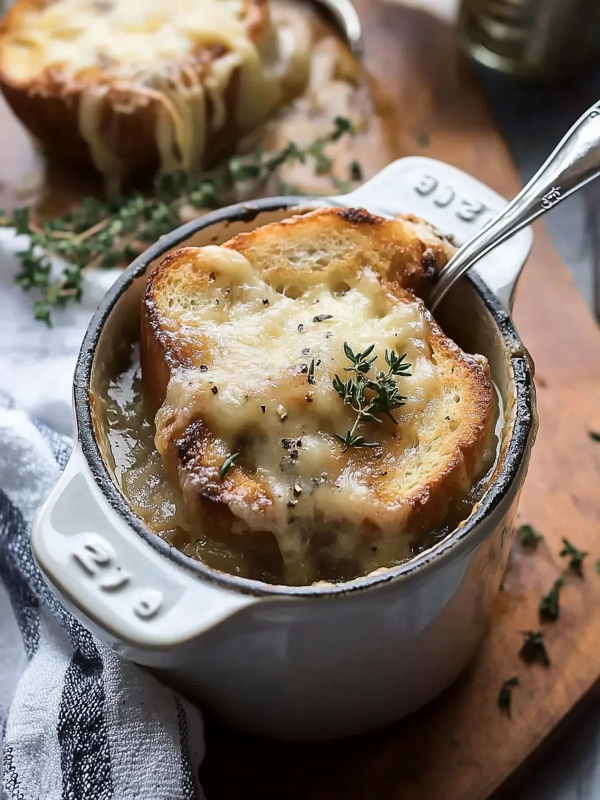 Savory Crockpot French Onion Soup with Cheesy Toast Delight 5 Crockpot French Onion Soup with Cheesy French Toast