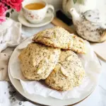 Almond Poppyseed Scones