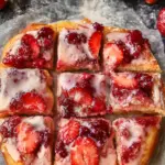 Glazed Strawberry Jam Donut Focaccia to Satisfy Your Cravings 8 Glazed Strawberry Jam Donut Focaccia