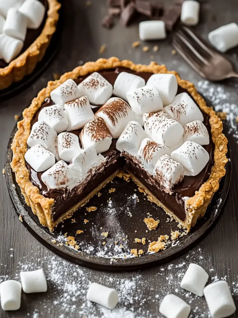 Chocolate Marshmallow Tart