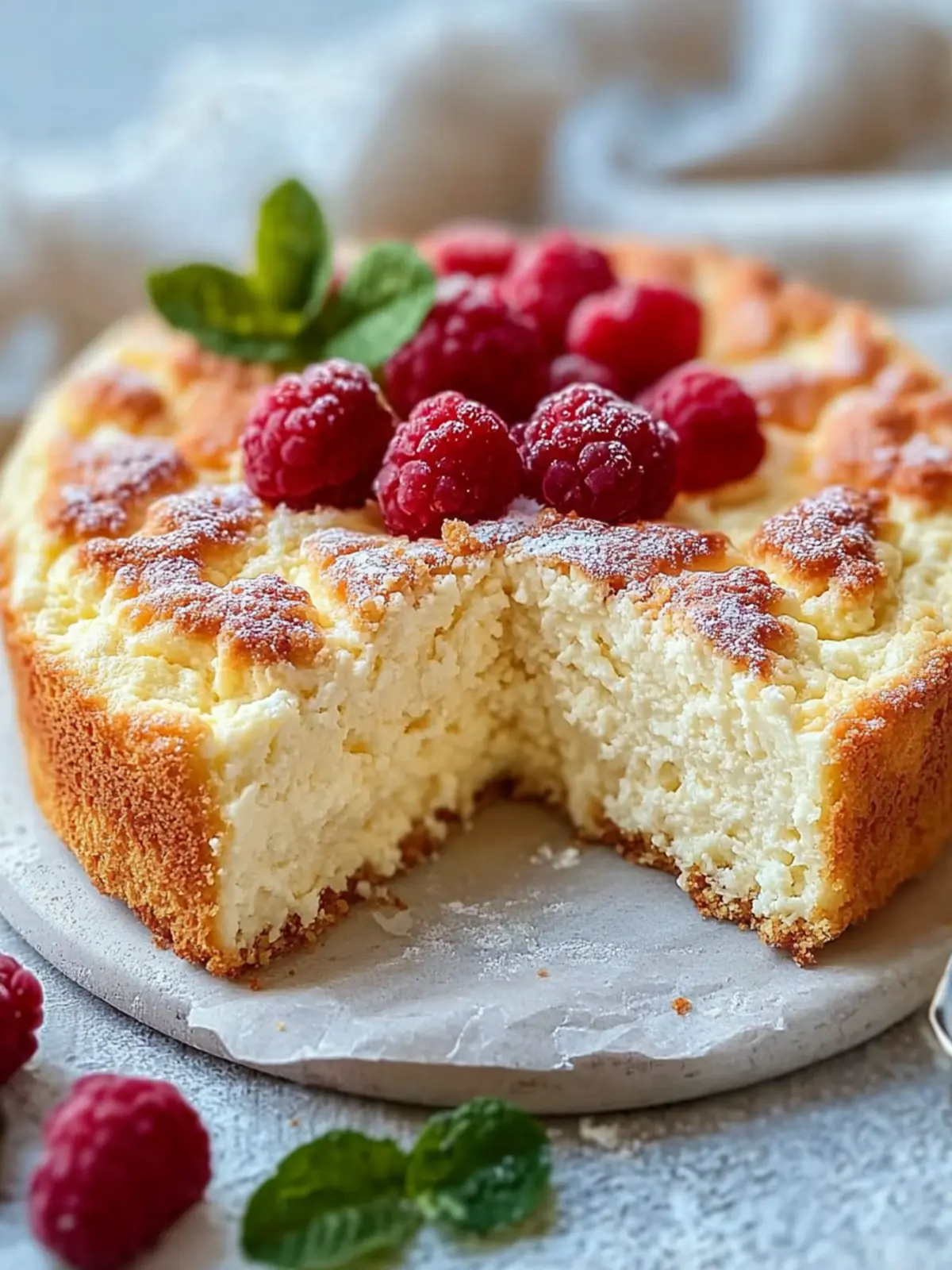 Cottage Cheese Cake: Indulge in a Light, Fluffy Delight 4 Cottage Cheese Cake