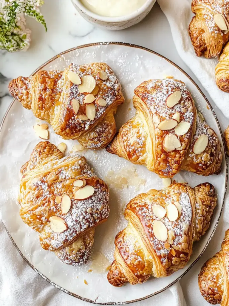 Almond Croissants