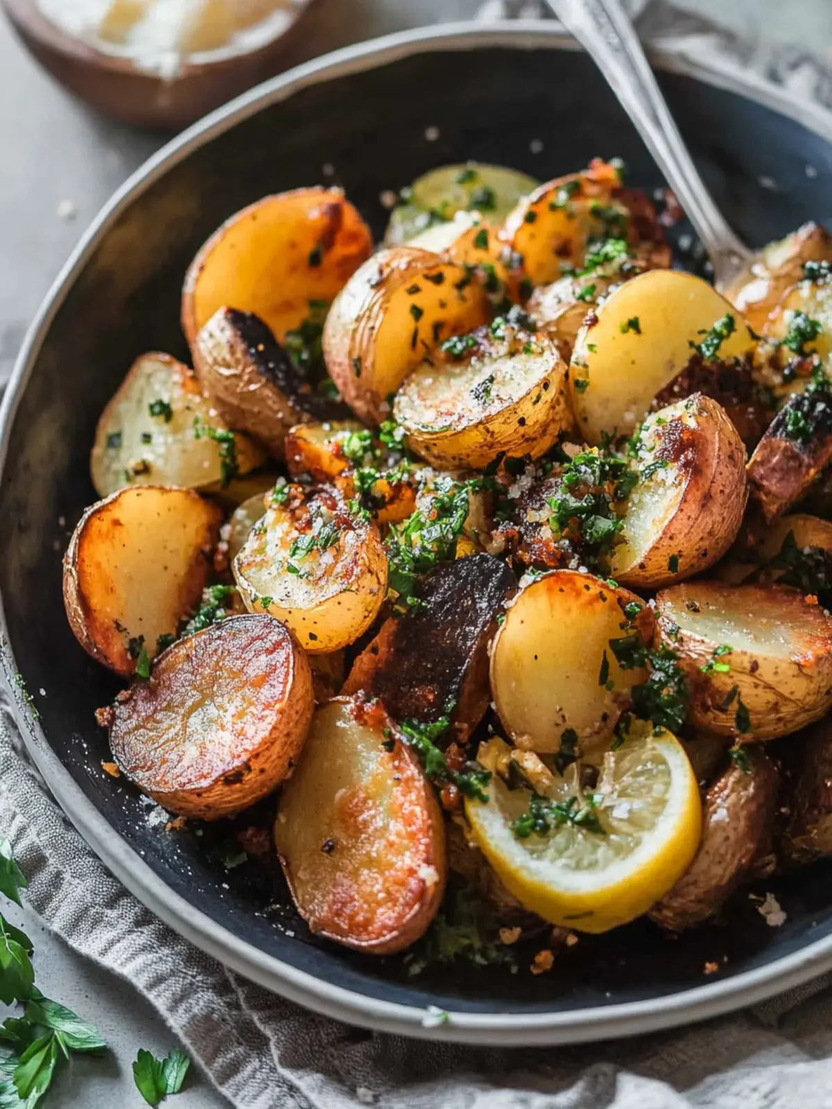 Crispy Roasted Potatoes with Salted Lemon for Ultimate Comfort 4 Crispy Roasted Potatoes with Salted Lemon