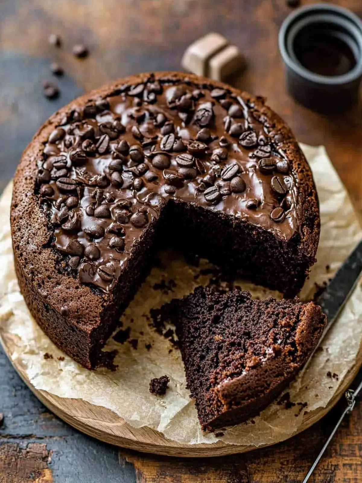 Irresistible Chocolate Coffee Cake with Spiced Streusel Topping 3 Chocolate Coffee Cake