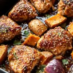 Savory Sheet Pan Sesame Miso Chicken with Sweet Potatoes Delight 8 Sheet Pan Sesame Miso Chicken and Sweet Potatoes
