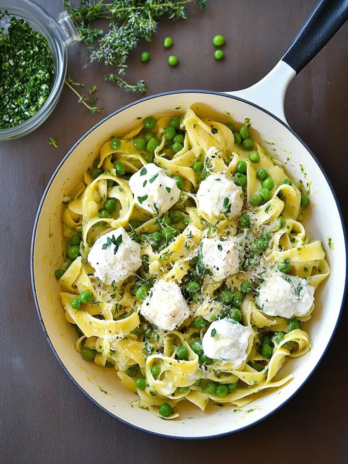 Spring Pea and Garden Herb Fettuccine for Fresh Flavor Lovers 5 Spring Pea and Garden Herb Fettuccine