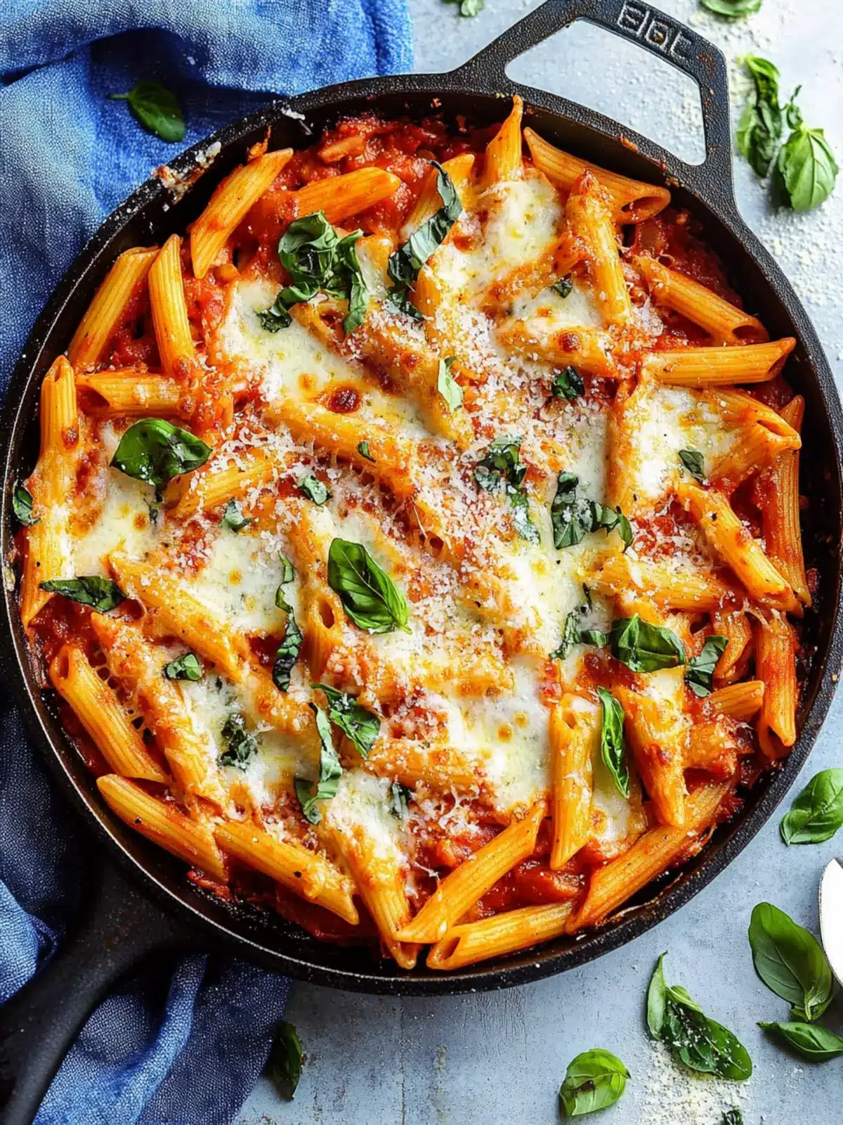 Skillet Pizza Penne