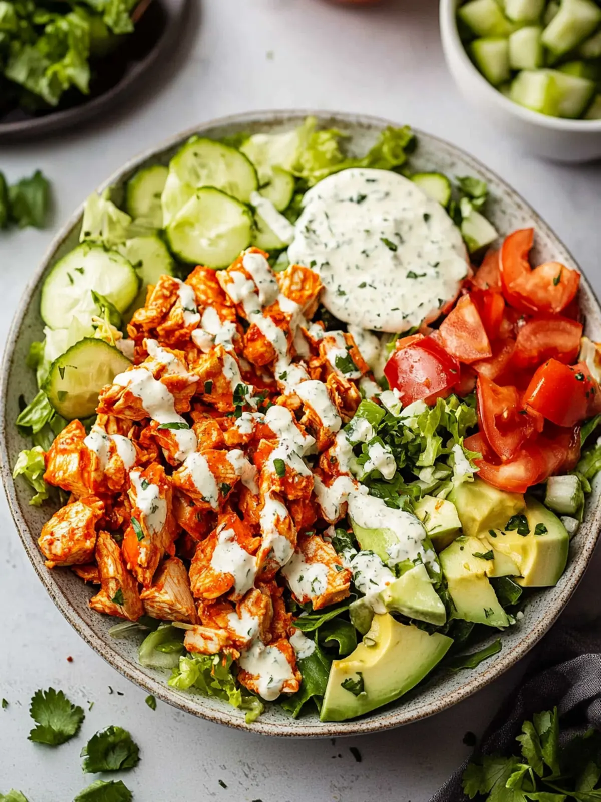 Buffalo Chicken Salad