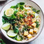 Lemongrass Tofu Noodle Sala