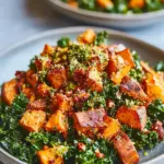 Deliciously Ella’s Creamy Kale and Sweet Potato Salad