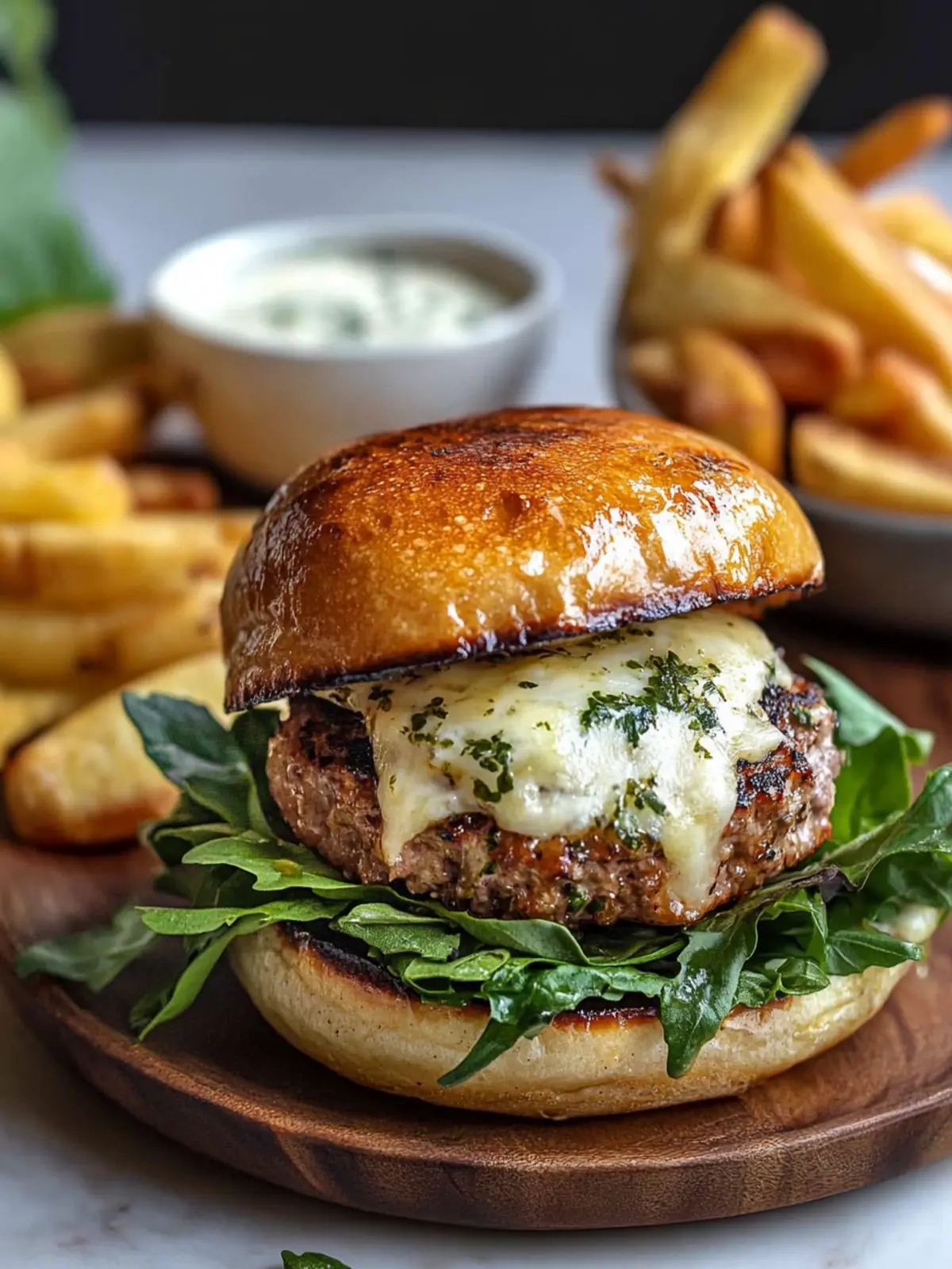 Tuscan Pork Smash Burger