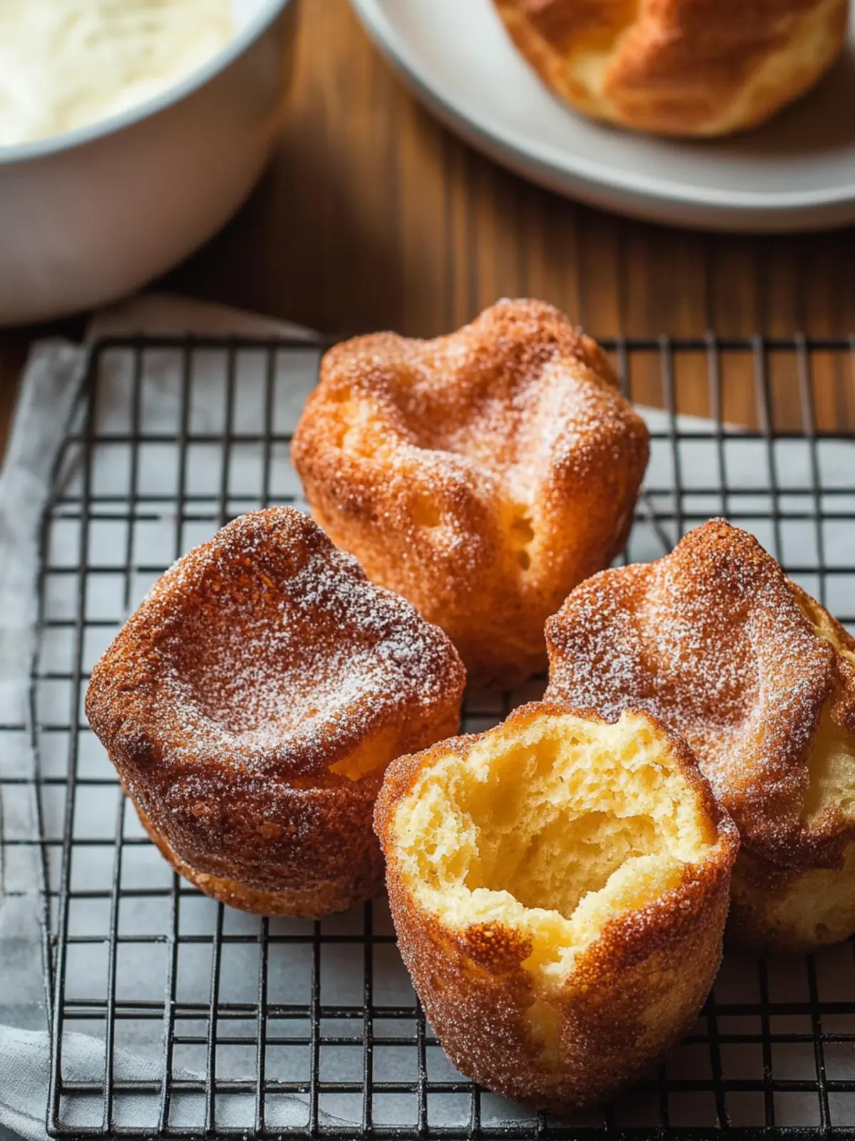 Delicious Cinnamon Sugar Popovers for Cozy Mornings 3 Cinnamon Sugar Popovers