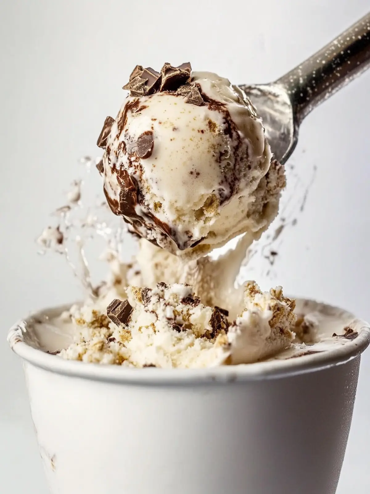 Graham and Milk Chocolate Ice Cream to Beat the Heat 2 Graham and Milk Chocolate Ice Cream