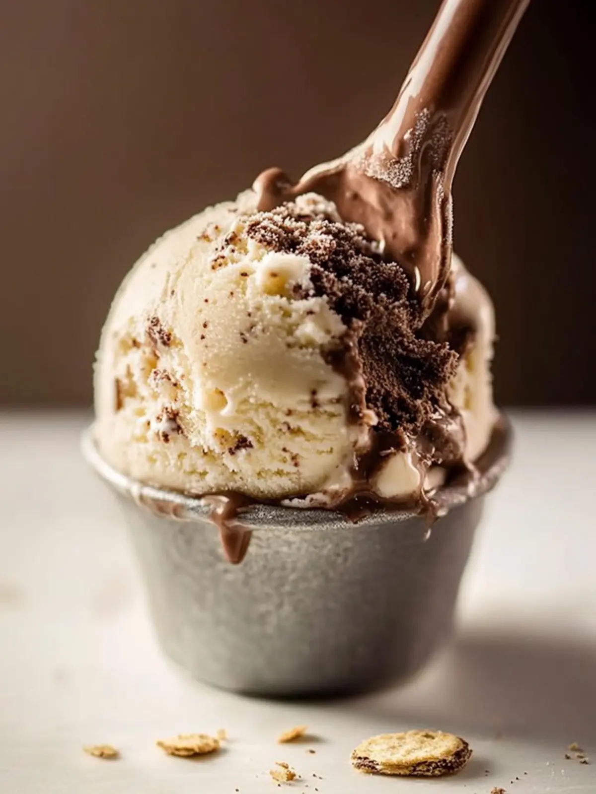 Graham and Milk Chocolate Ice Cream to Beat the Heat 4 Graham and Milk Chocolate Ice Cream