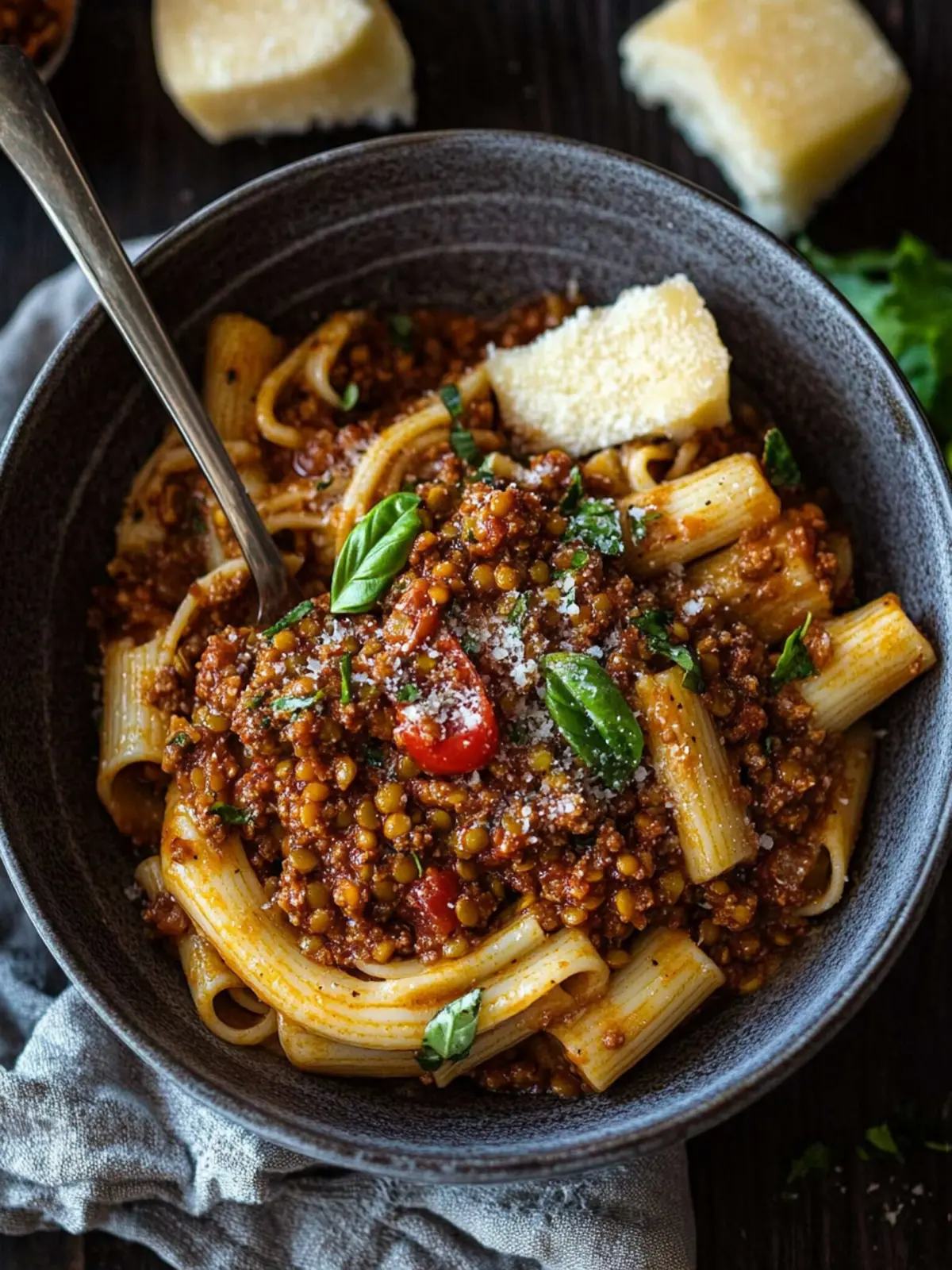 Mouthwatering Lentil Bolognese for Hearty Comfort Food 4 Lentil Bolognese