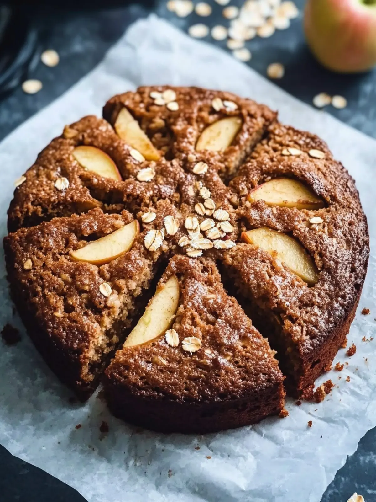 Indulge in Healthy Breakfast Oatmeal Apple Cake Flourless Delight 4 Healthy Breakfast Oatmeal Apple Cake (Flourless)