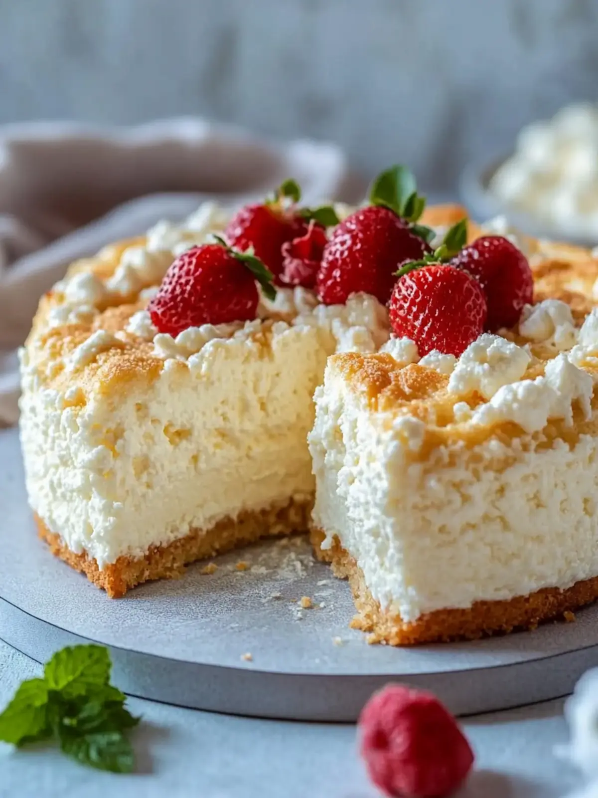 Cottage Cheese Cake: Indulge in a Light, Fluffy Delight 3 Cottage Cheese Cake