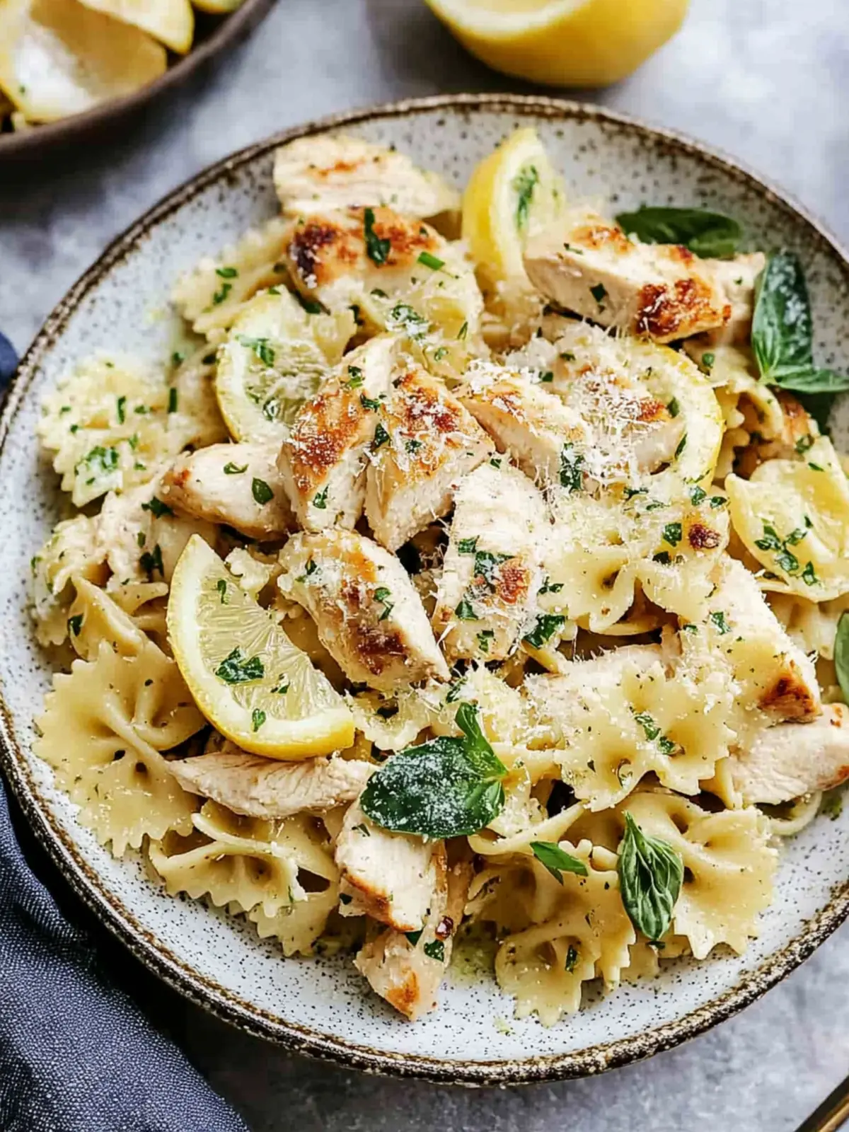 Lemon Chicken Pasta