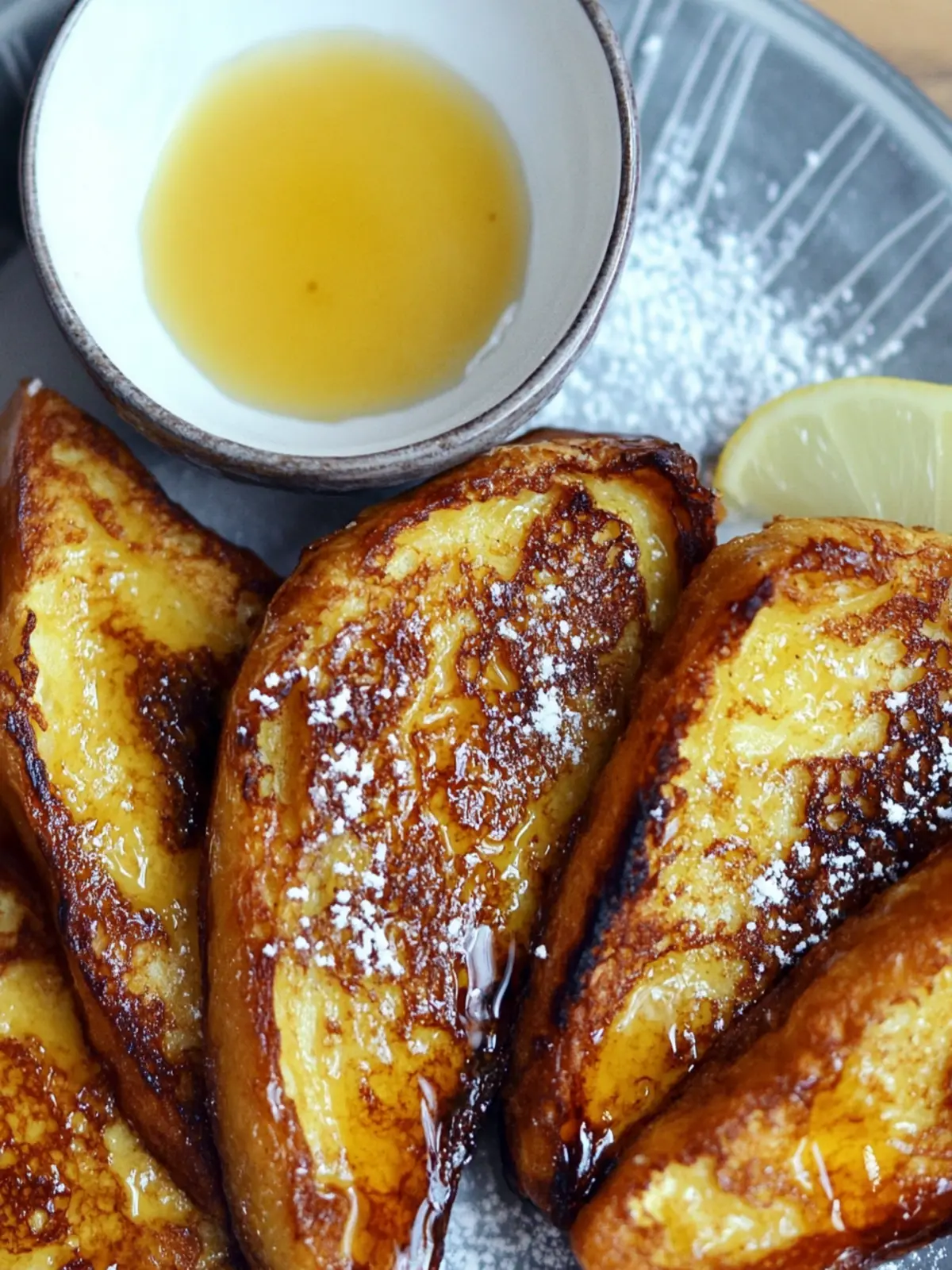 Torrijas (Spanish Style French Toast with Anise Syrup)
