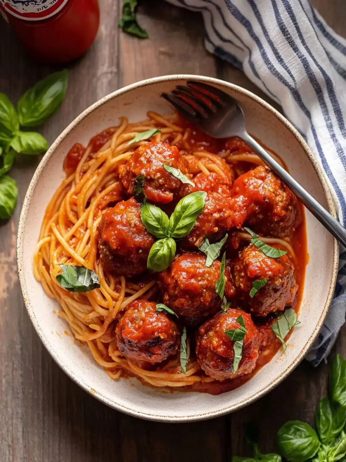Italian Meatballs in Tomato Sauce