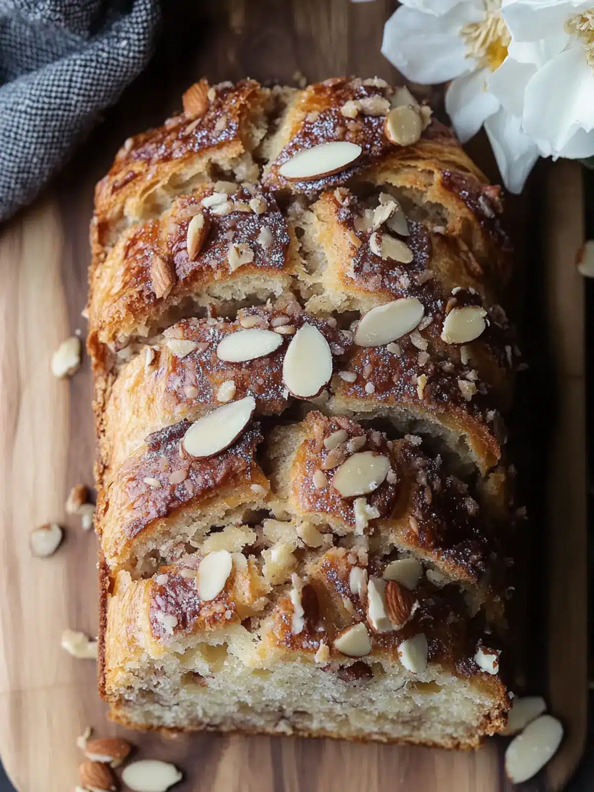 Almond Croissant Banana Bread to Wow Your Taste Buds 2 Almond Croissant Banana Bread