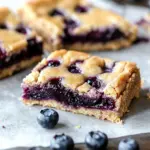 Blueberry Soft Baked Bars