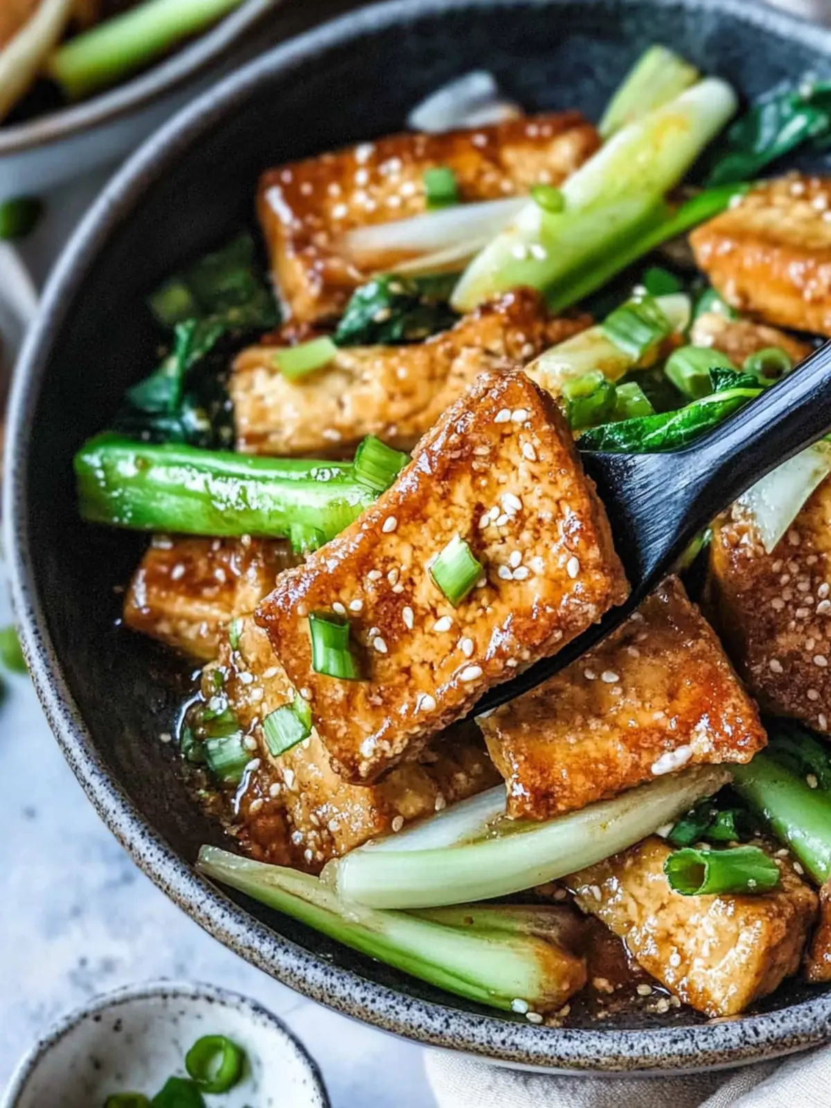 Spicy and Sweet Tofu with Bok Choy for Flavor Lovers 4 Spicy and Sweet Tofu
