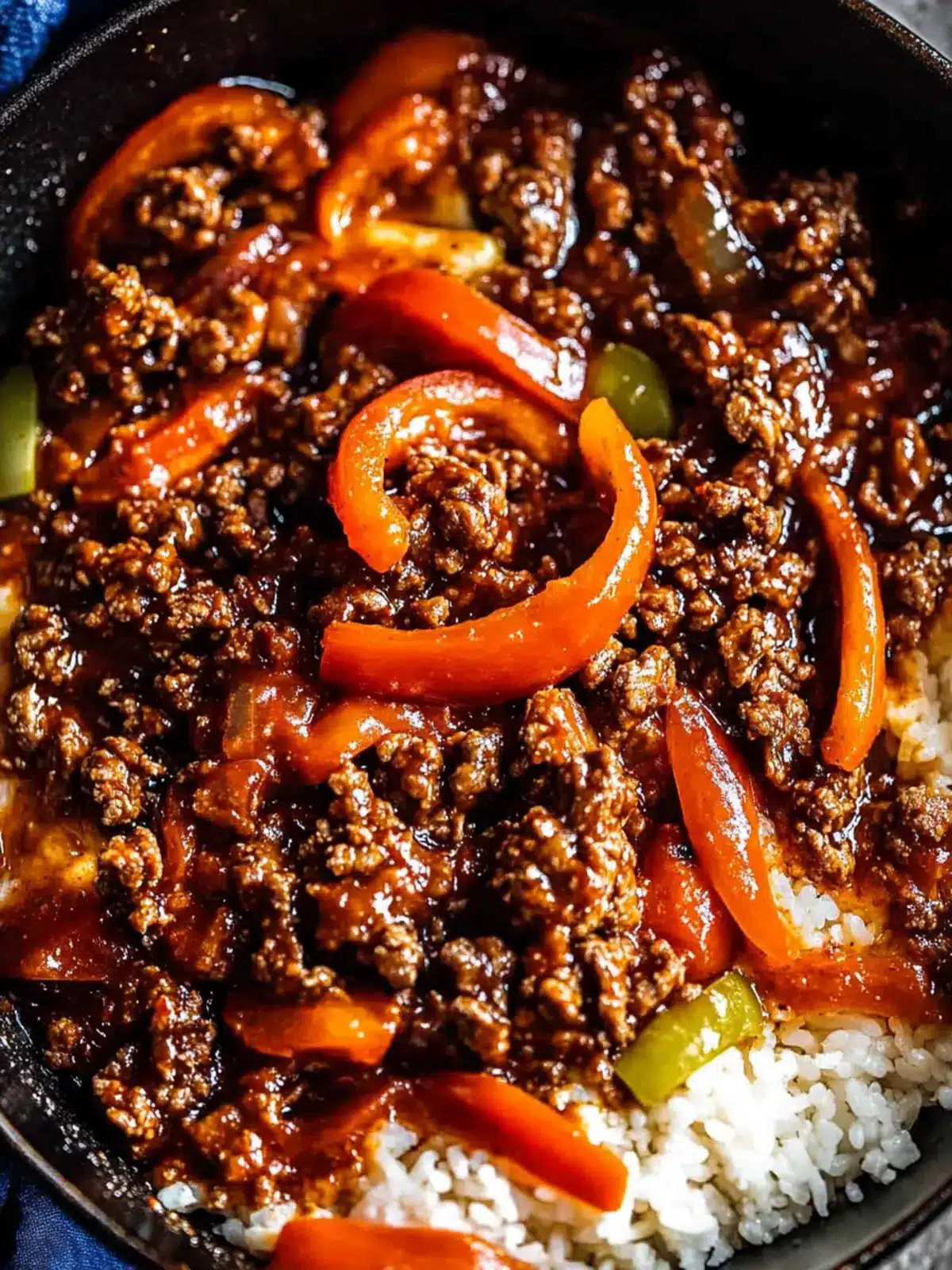 20 Minute Korean Gochujang Beef Bowls