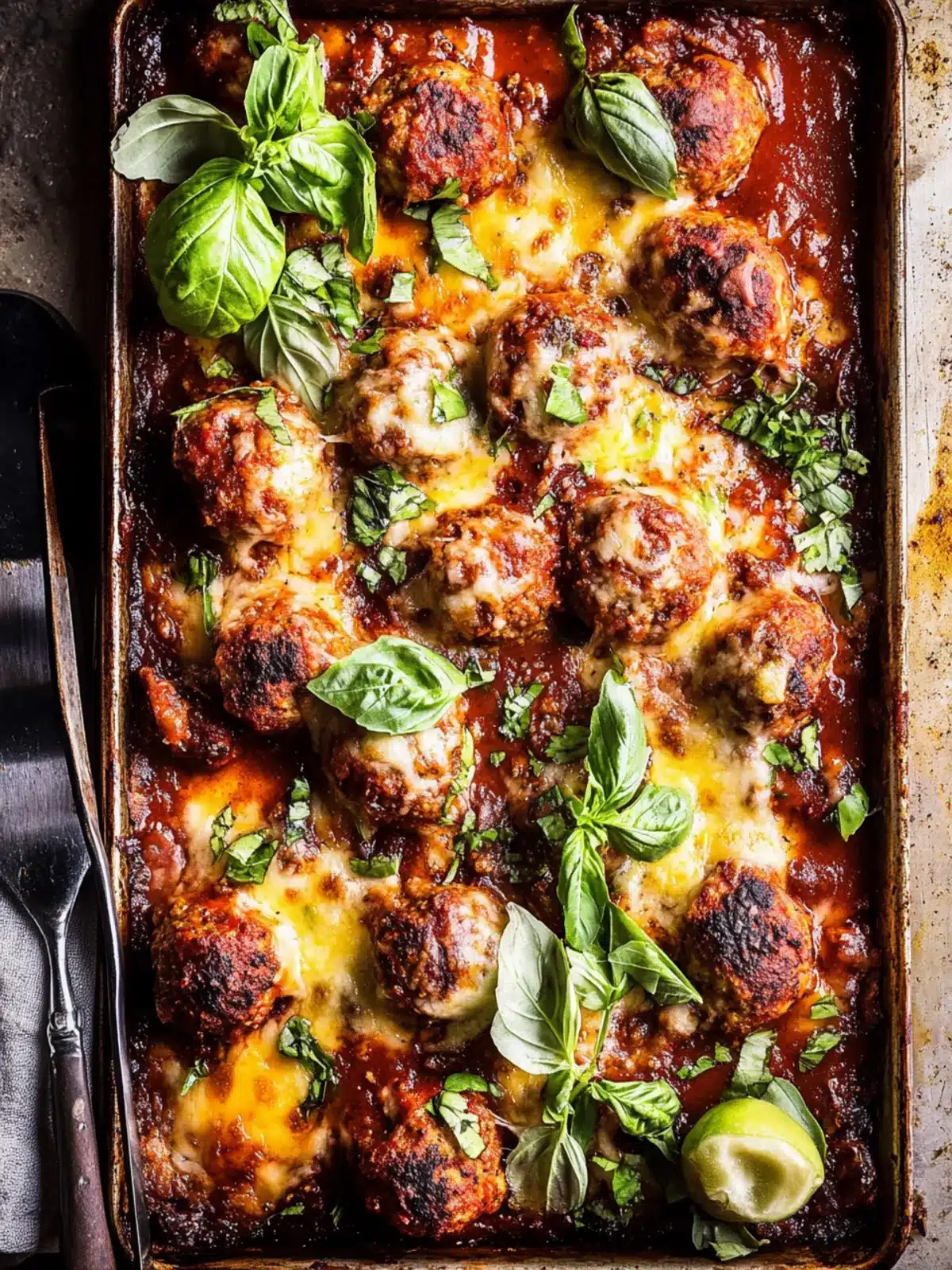 Sheet Pan Chili Cheese Meatballs for Easy Dinner Fun 2 Sheet Pan Chili Cheese Meatballs