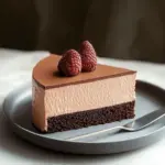 Decadent Milk Chocolate Mousse Cake with a Coffee Kick 9 Milk Chocolate Mousse Cake