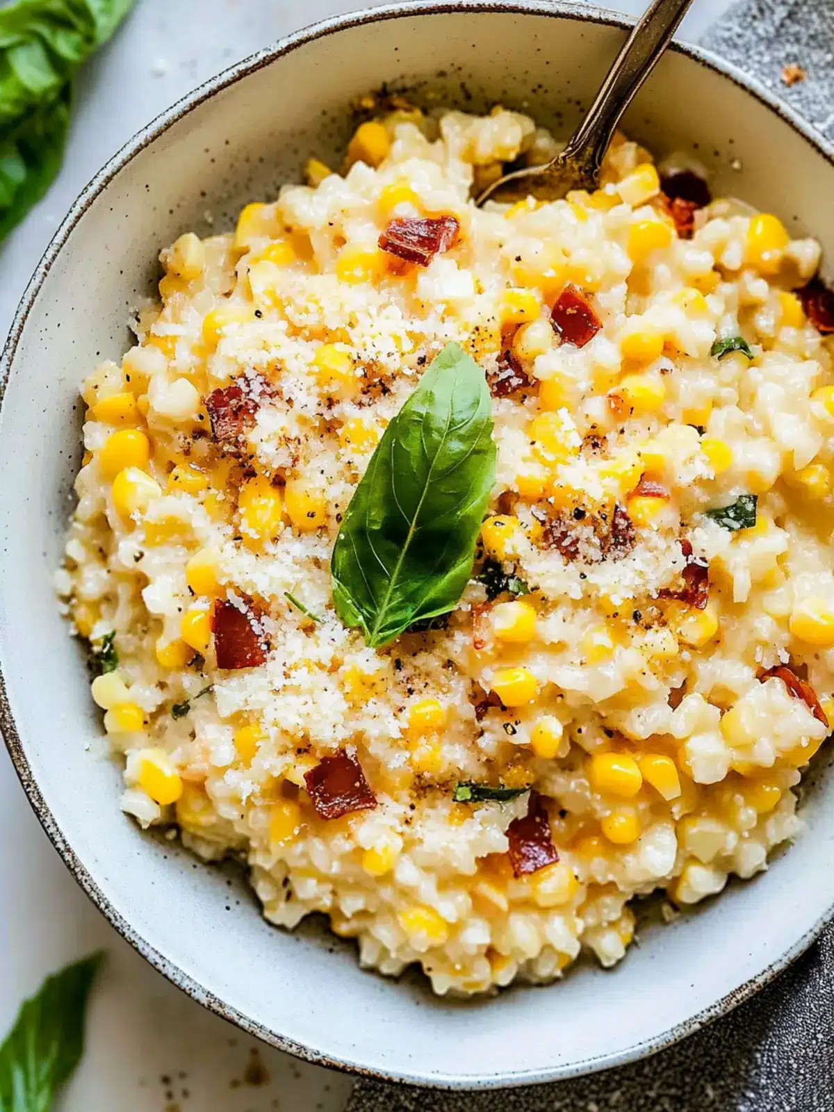 Sweet Corn Risotto