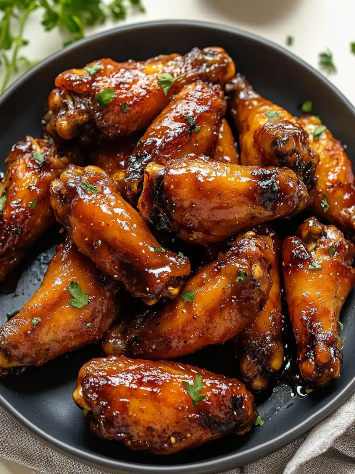 Crispy Sticky Peach Chicken Wings for Sweet Flavor Bliss 4 Sticky Peach Chicken Wings