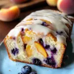 Easy Peach Blueberry Loaf
