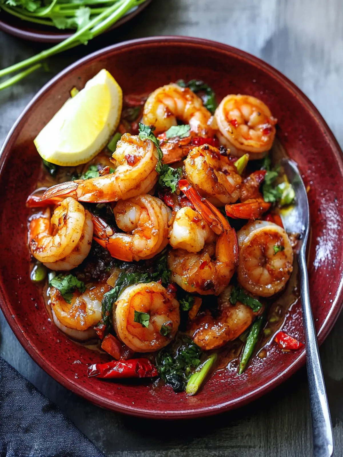 Garlic Shrimp With Chili Crisp: A Quick Flavor Explosion 2 Garlic Shrimp With Chili Crisp
