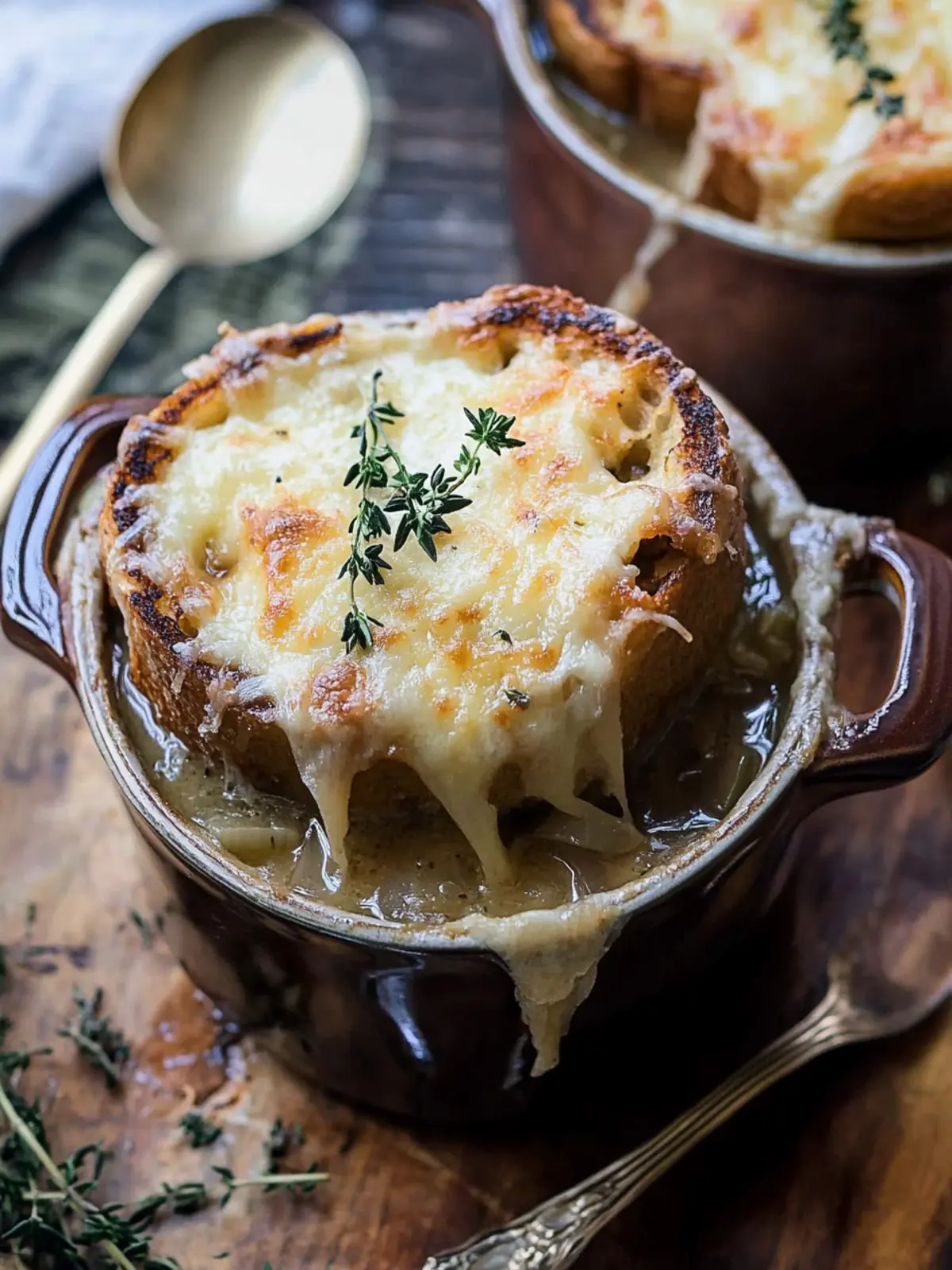 Savory Crockpot French Onion Soup with Cheesy Toast Delight 3 Crockpot French Onion Soup with Cheesy French Toast
