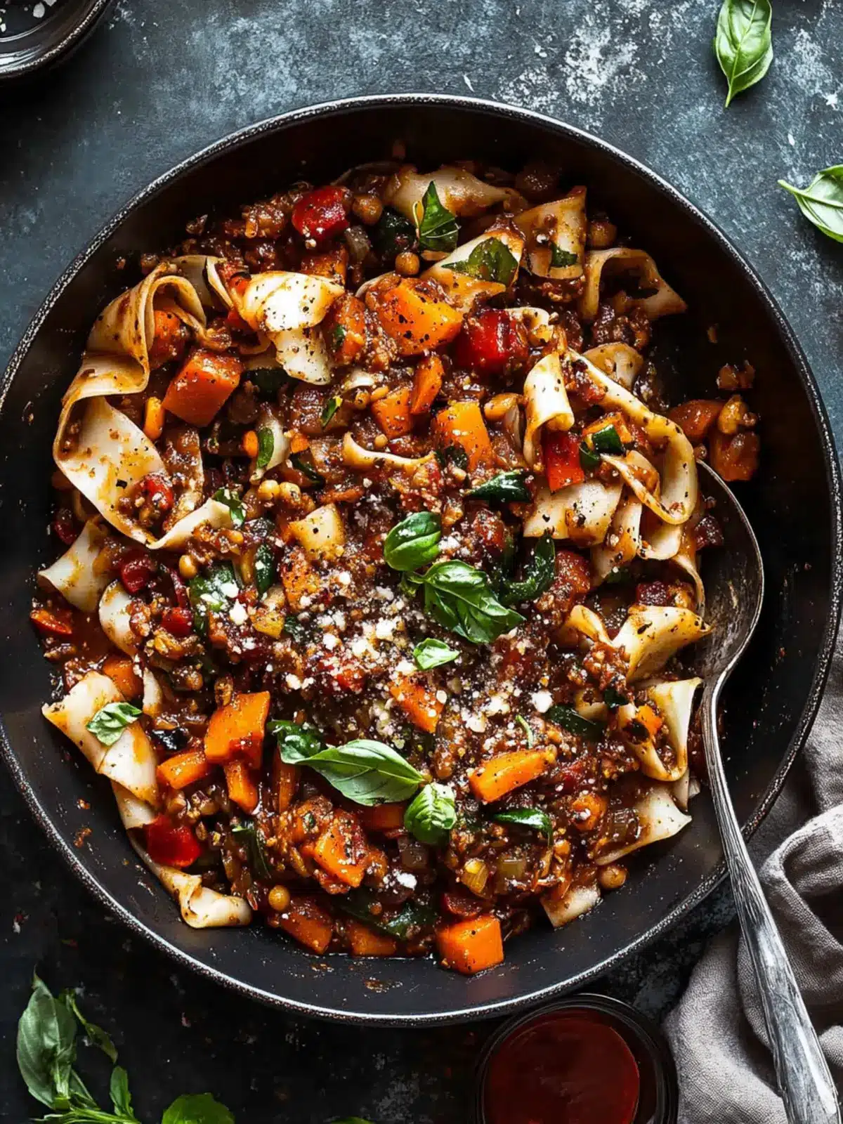 Charred Vegetable Ragù: A Flavor Packed Pasta Delight 4 Charred Vegetable Ragù