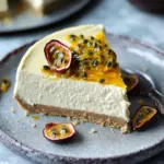 White Chocolate and Passion Fruit Cheesecake