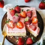 Small Batch Strawberry Cake