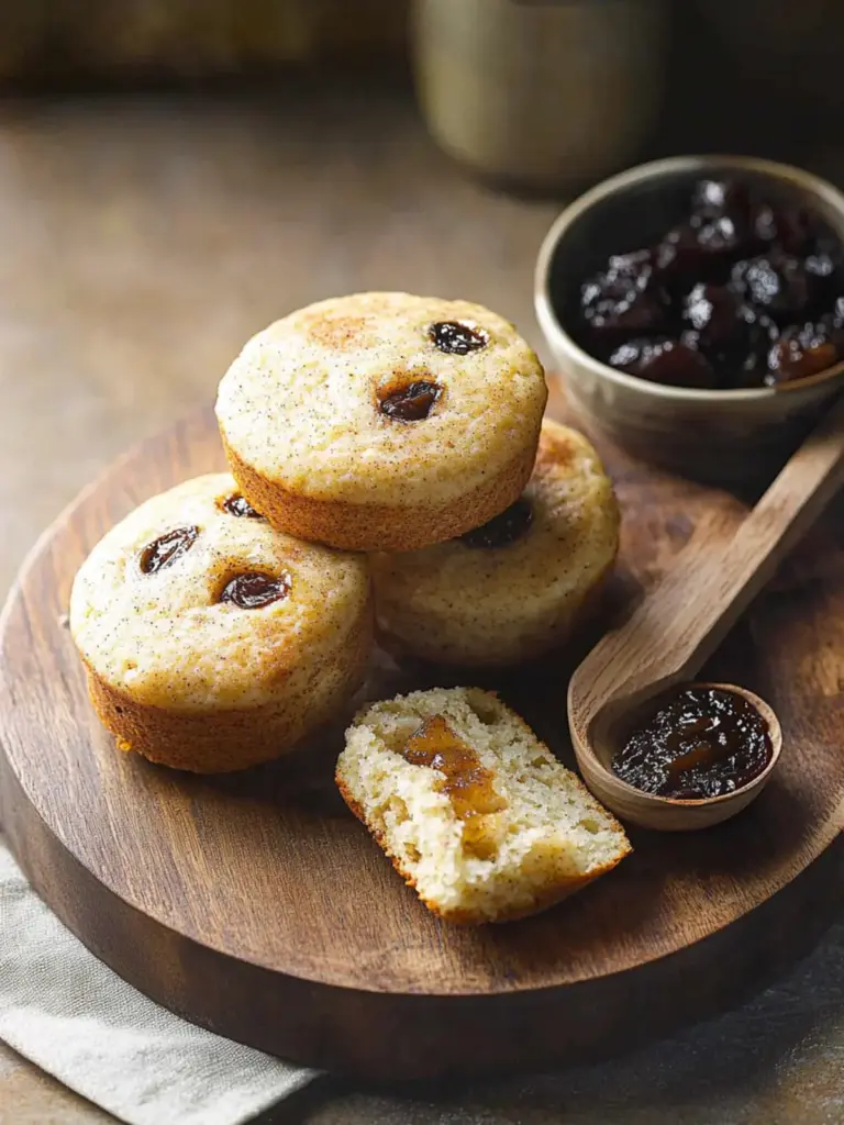 Sourdough Cinnamon-Raisin English Muffins