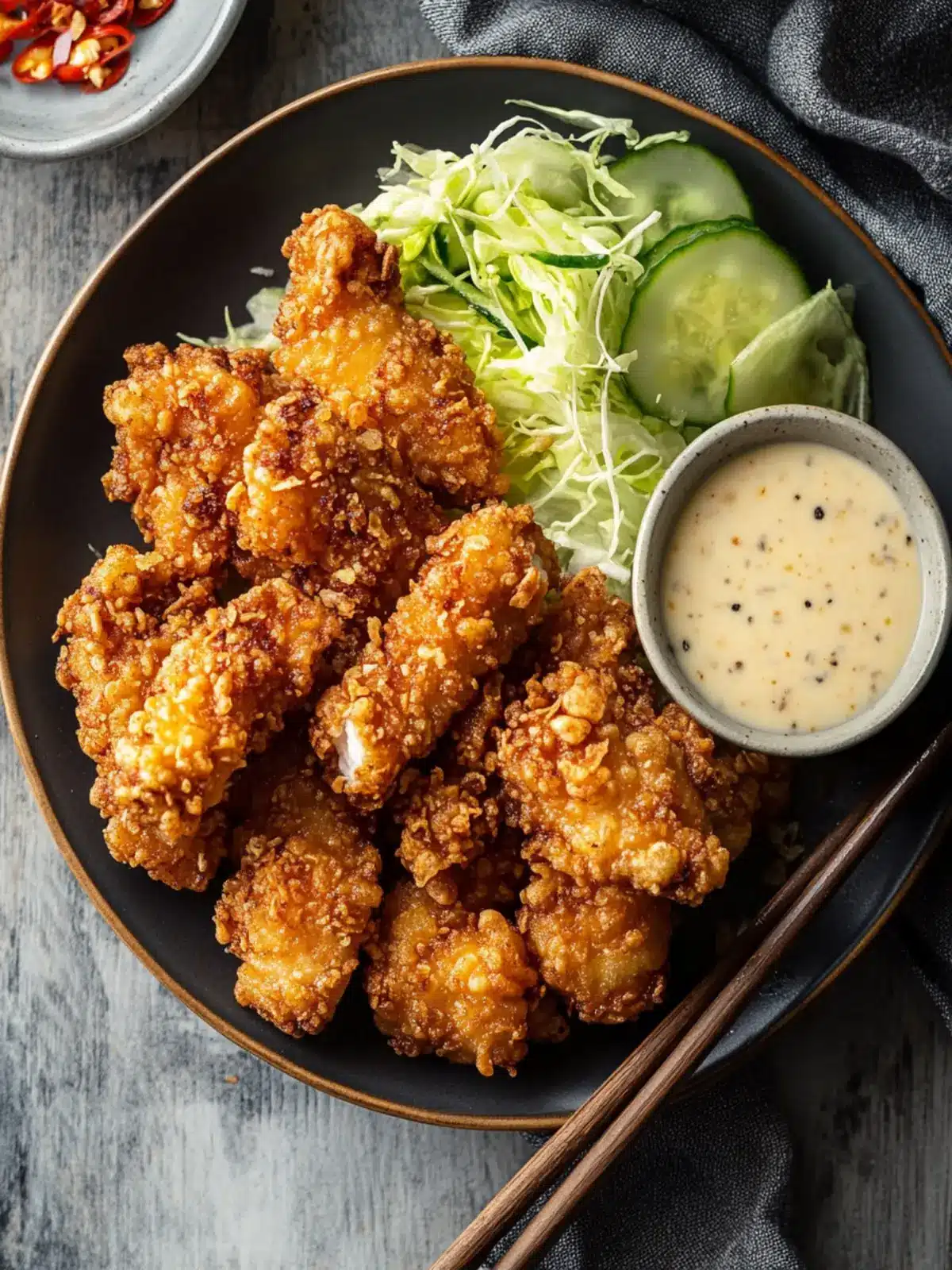 Easy Crispy Karaage (Japanese Fried Chicken)