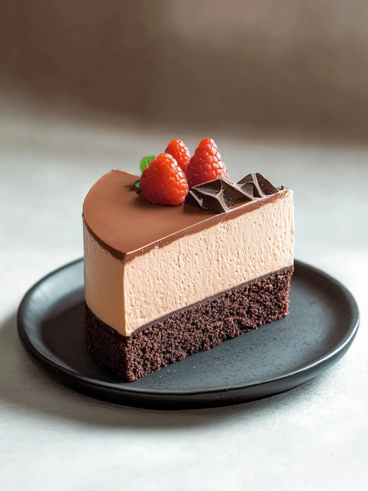 Decadent Milk Chocolate Mousse Cake with a Coffee Kick 4 Milk Chocolate Mousse Cake