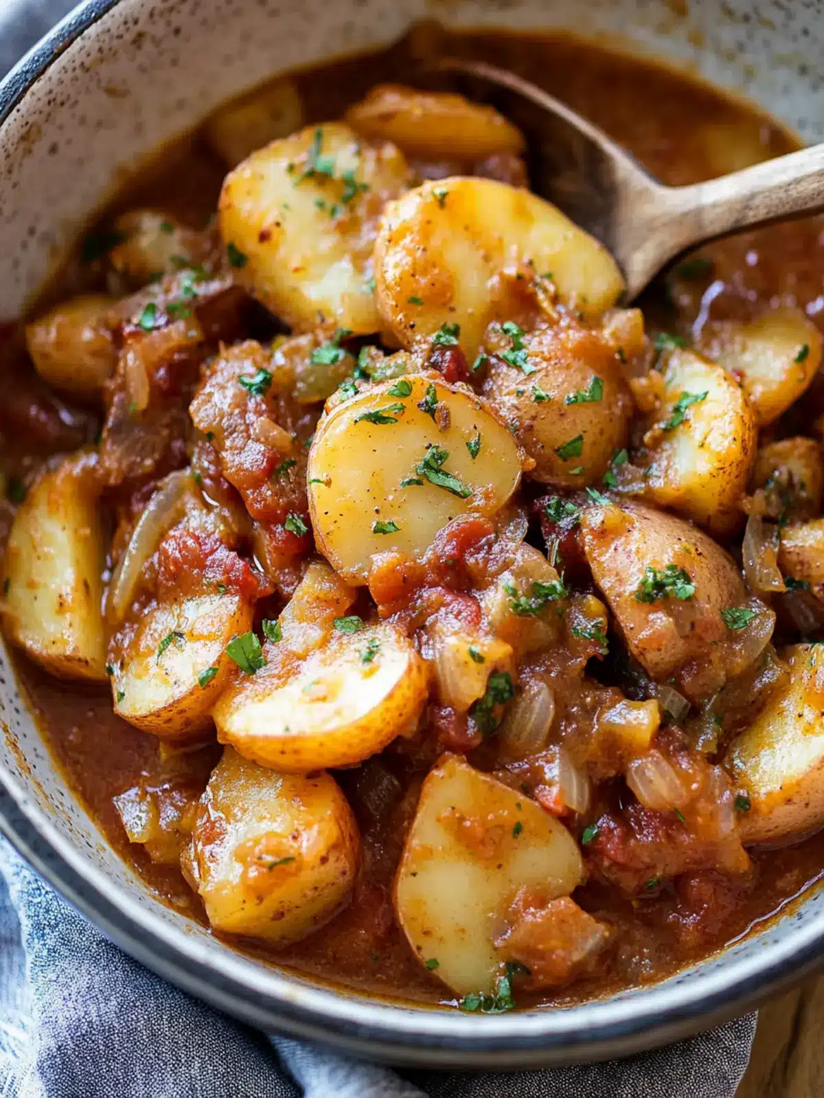 Savor the Flavor: Saucy Hungarian Red Potato Goulash Recipe 2 Saucy Hungarian Red Potato Goulash