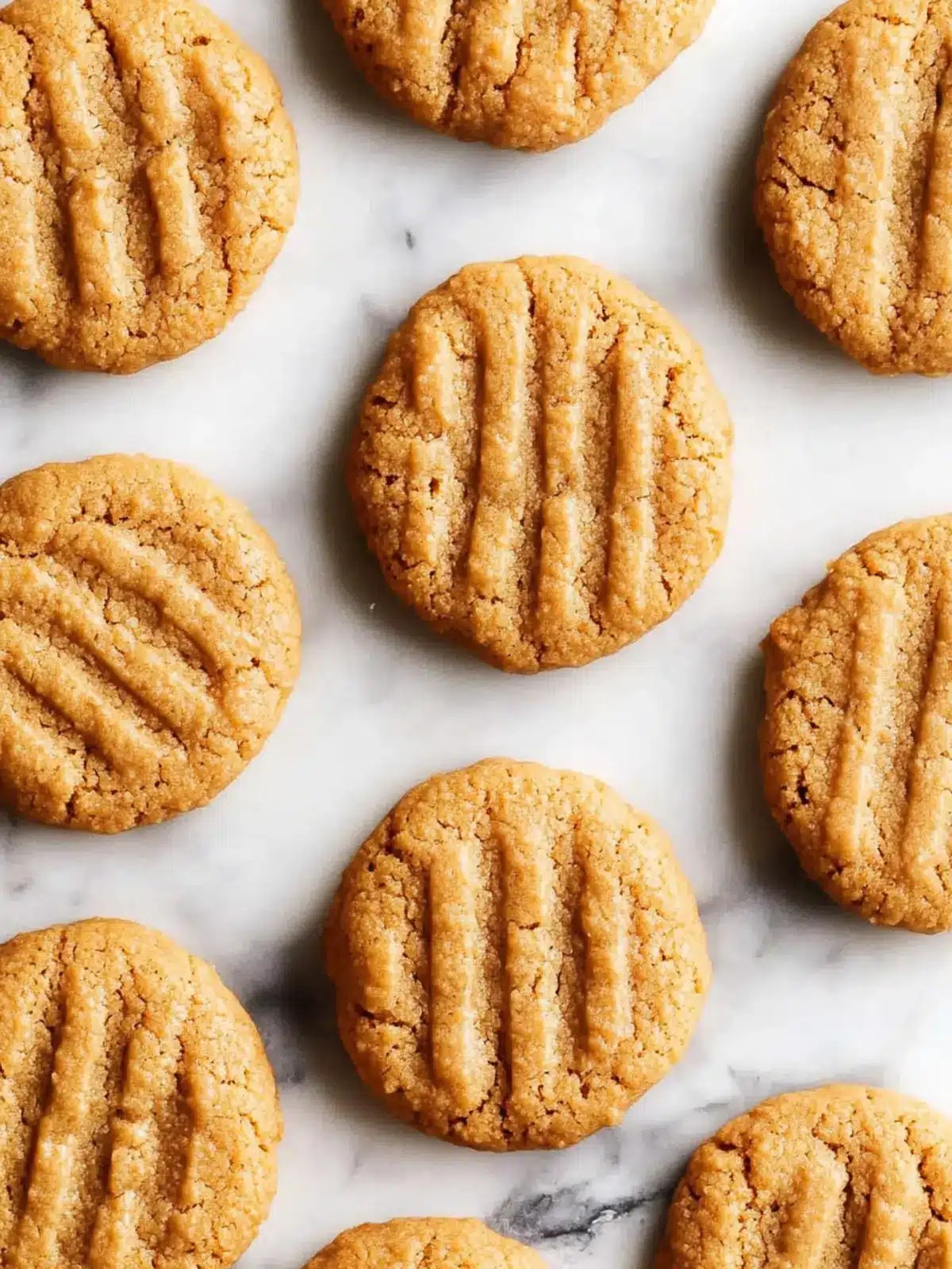 Flourless Peanut Butter Cookies