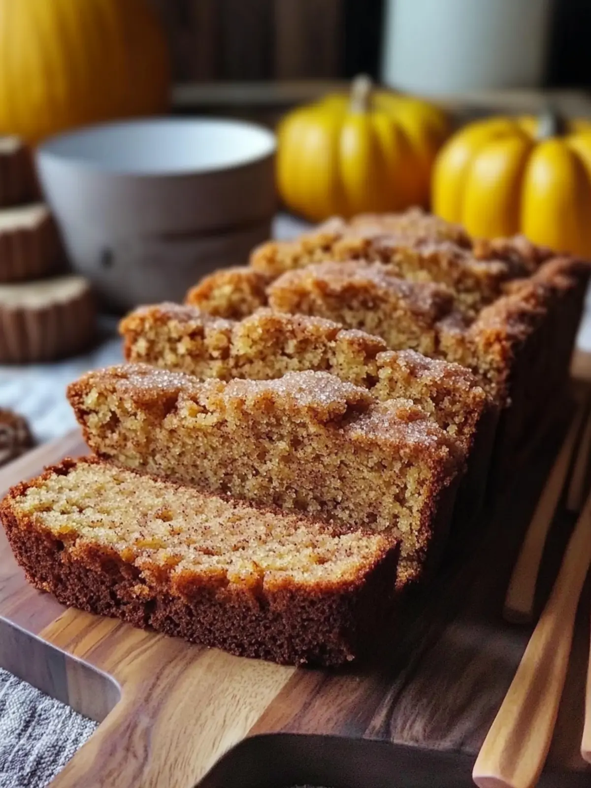 Snickerdoodle Pumpkin Bread