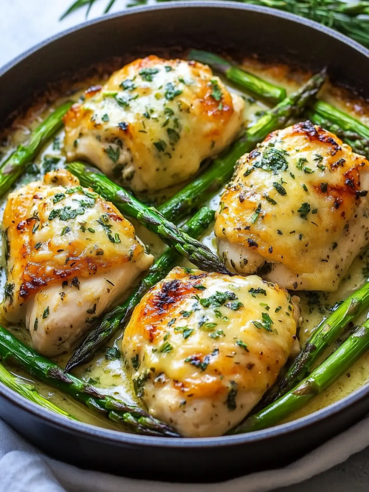 Creamy Baked Chicken and Asparagus for Comforting Family Dinners 2 Creamy Baked Chicken and Asparagus