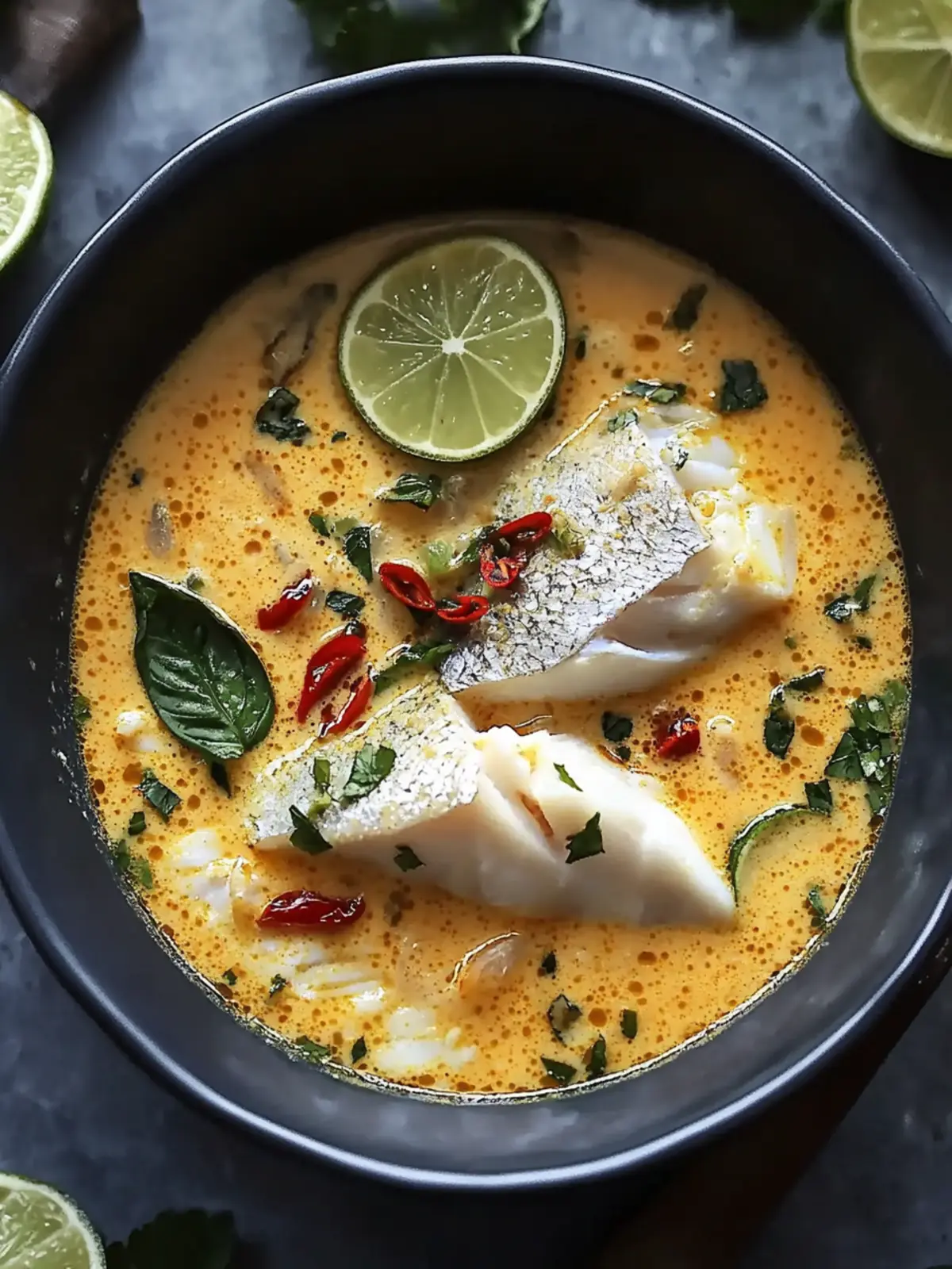 Creamy Coconut Lime Poached Fish Soup – Your New Weeknight Fix 4 Creamy Coconut Lime Poached Fish Soup