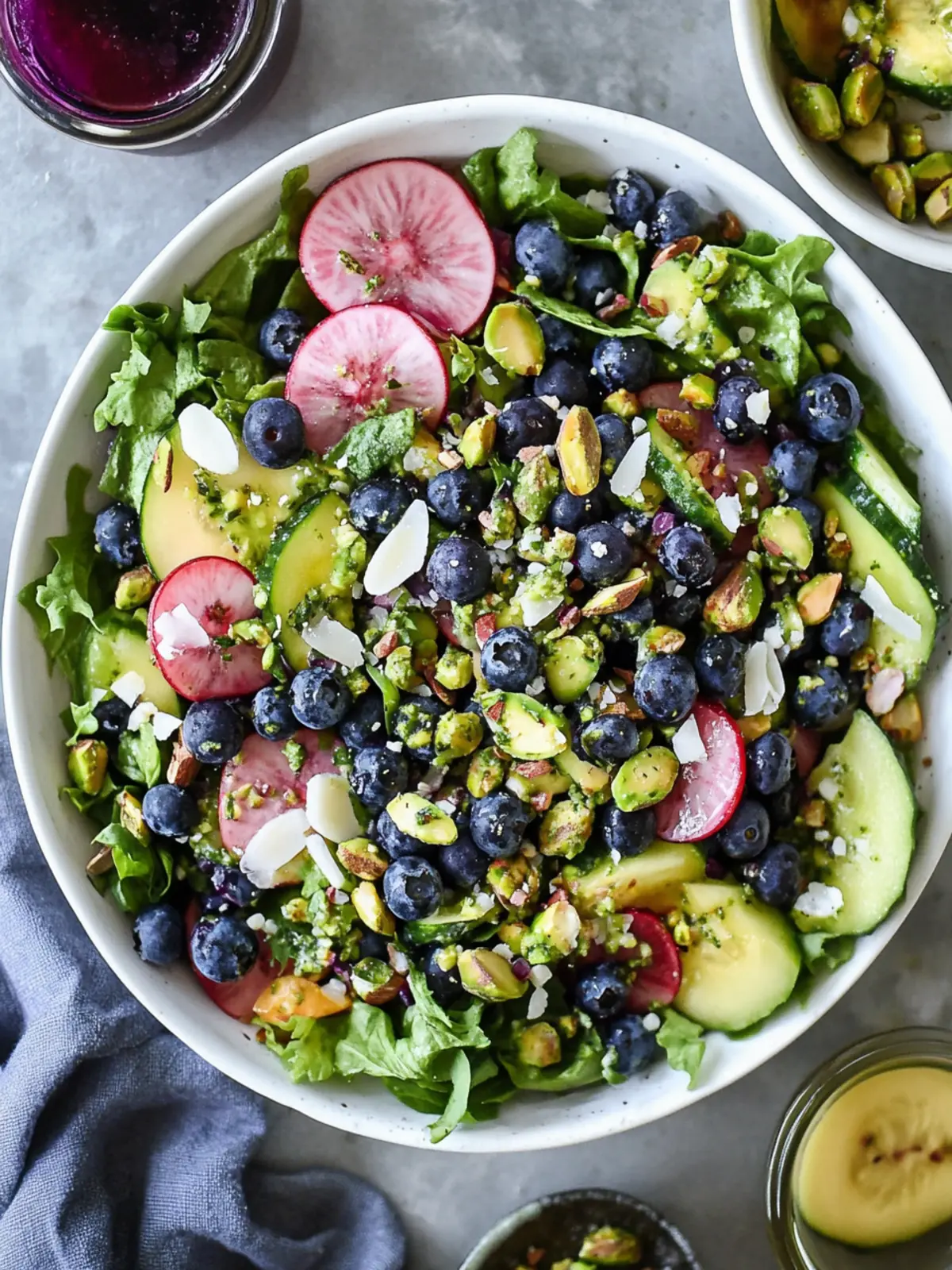 Delight in Blueberry Pistachio Spring Salad Bliss Today 3 Blueberry Pistachio Spring Salad